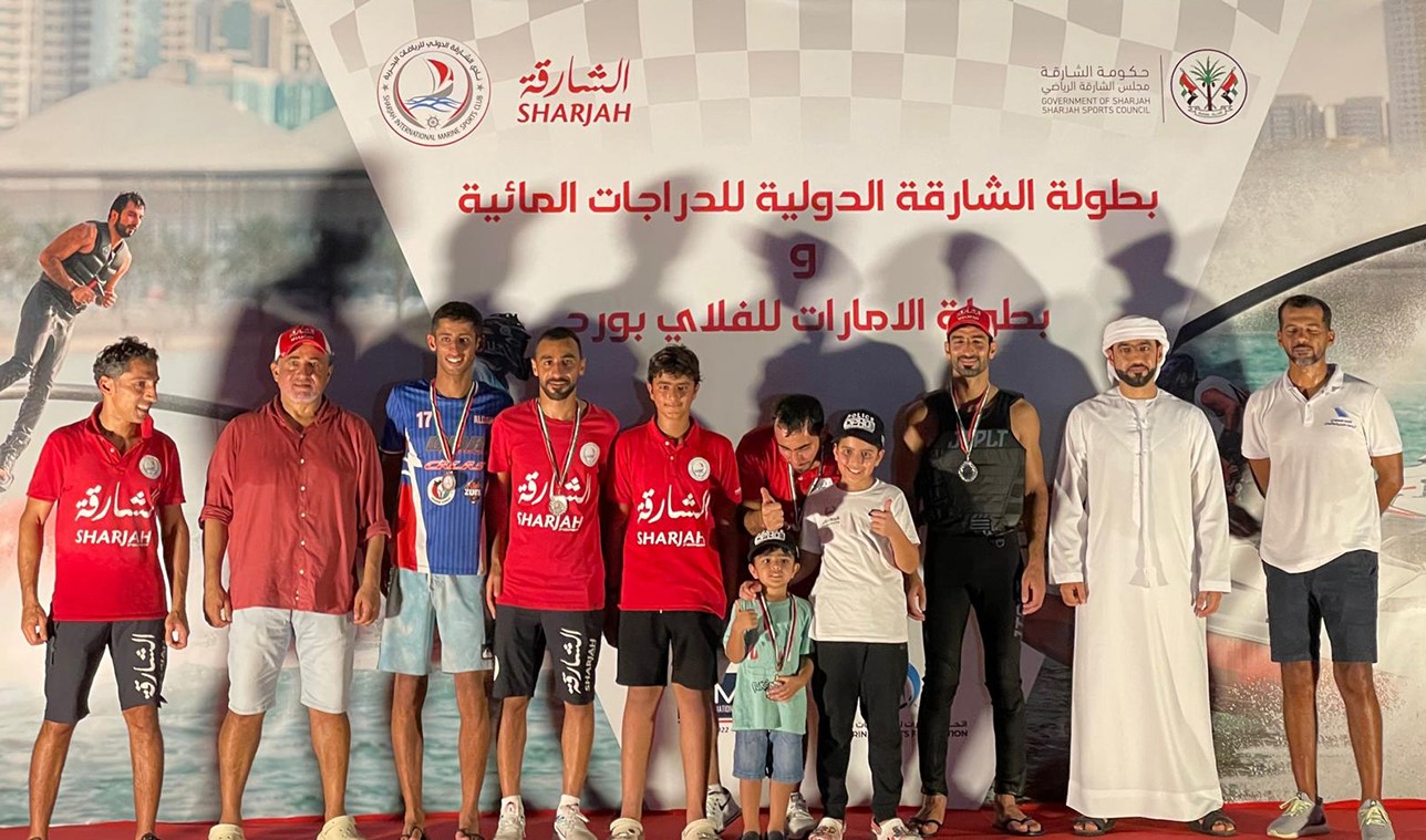 Kuwaiti Al-Dawas wins 1st place in Sharja Int'l Jet Ski Championship