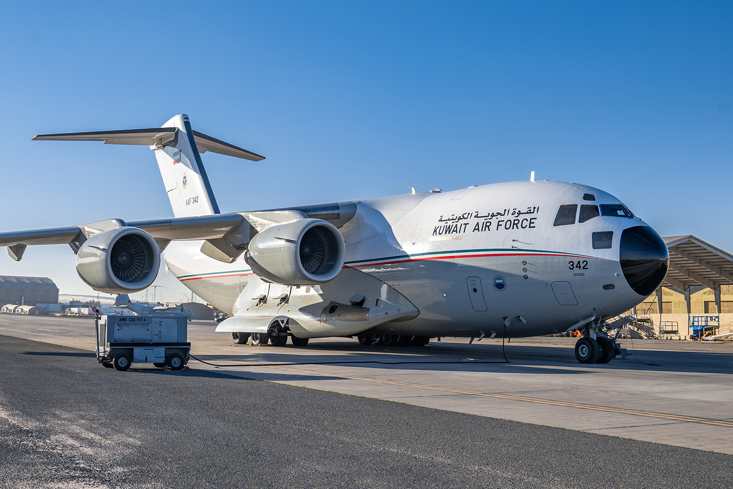 الطائرة الإغاثية الـ 41 من الجسر الجوي الكويتي