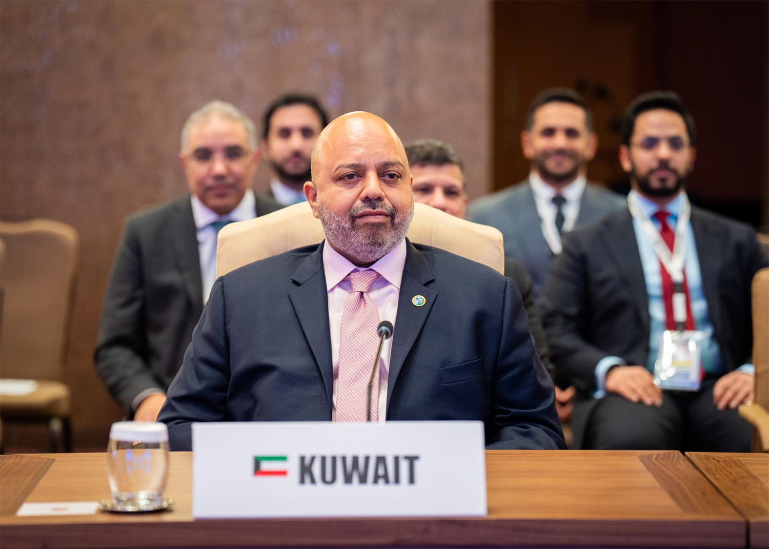 Kuwait's Amir Representative Ambassador Tariq Al-Bannai