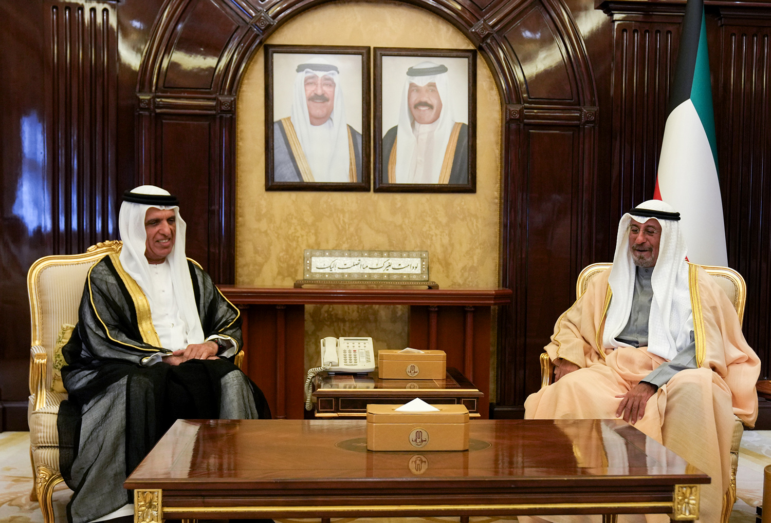سمو رئيس مجلس الوزراء يستقبل عضو المجلس الأعلى بدولة الإمارات العربية المتحدة حاكم رأس الخيمة