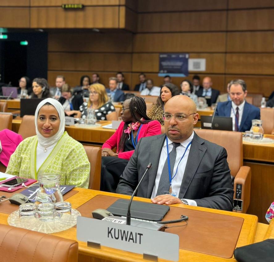 Kuwait's Permanent Representative to the UN in Vienna Ambassador Talal Al-Fassam