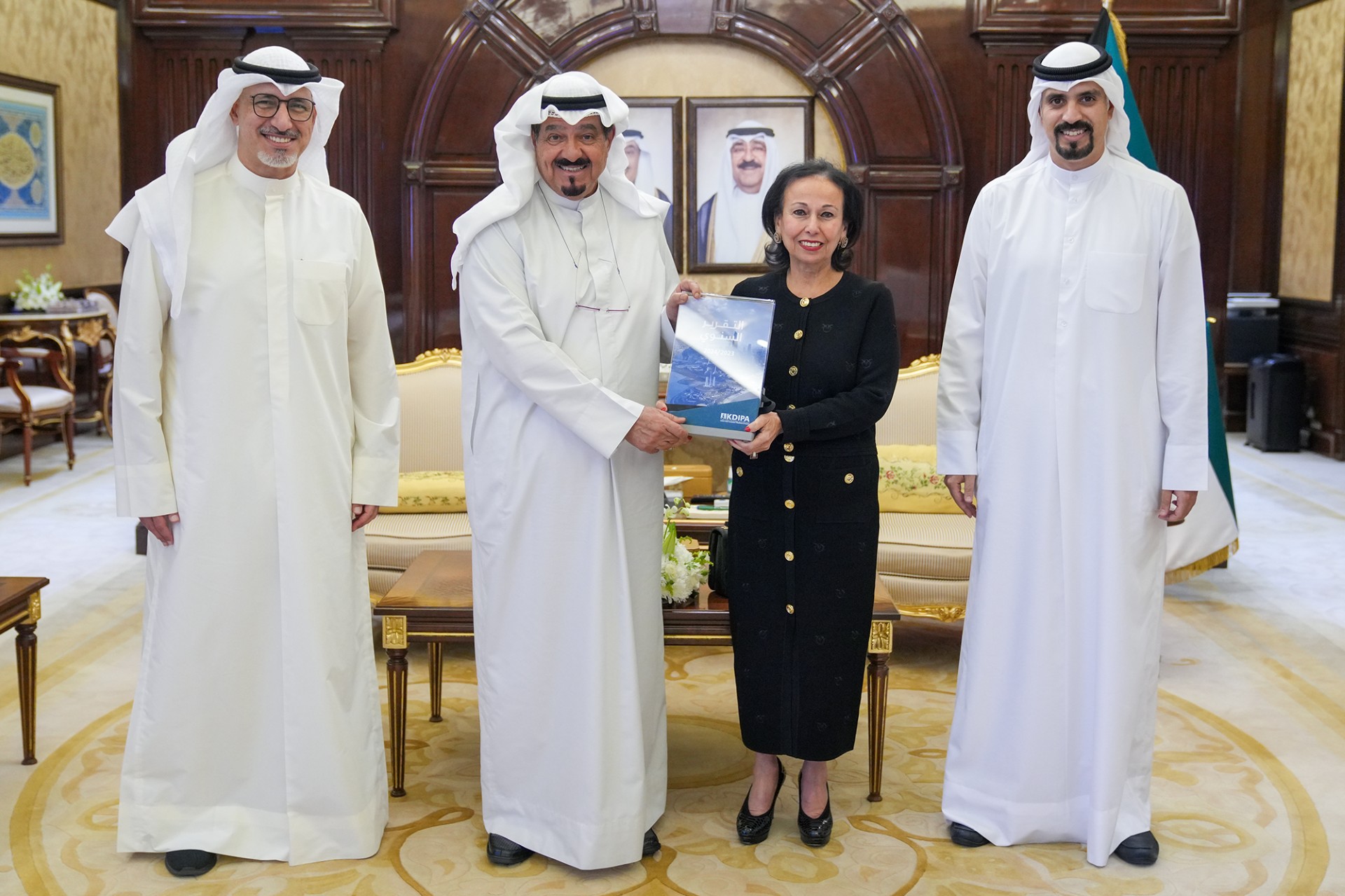 His Highness the Prime Minister receives Kuwait Direct Investment Promotion Authority (KDIPA) Director General