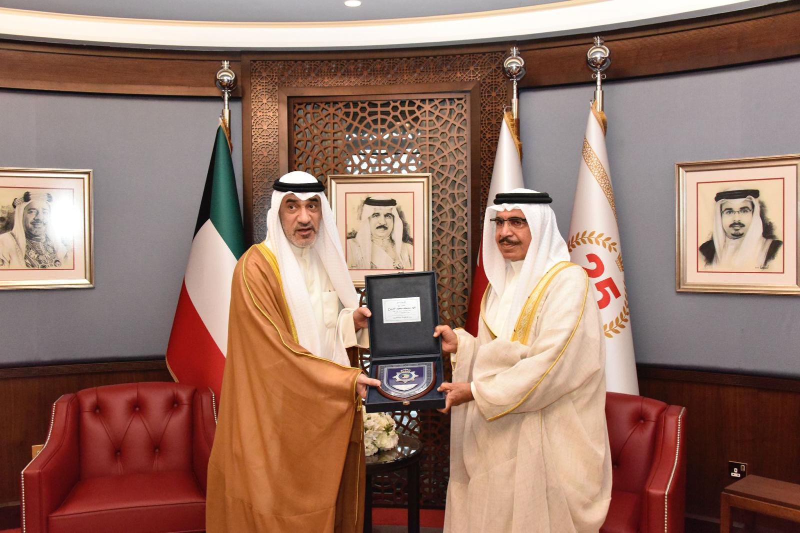 Kuwaiti Interior Minister and Bahraini Interior Minister discuss cooperation during Manama meeting
