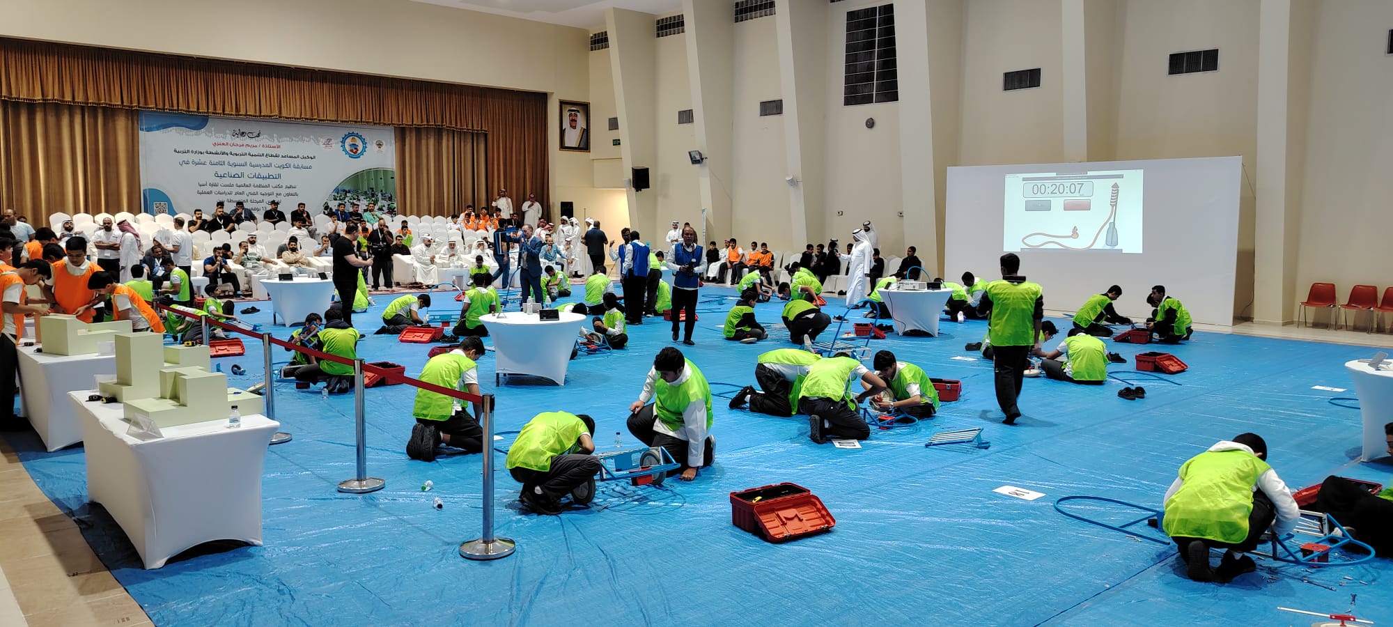 حرفية عالية في استخدام الأجهزة في التطبيقات الصناعية