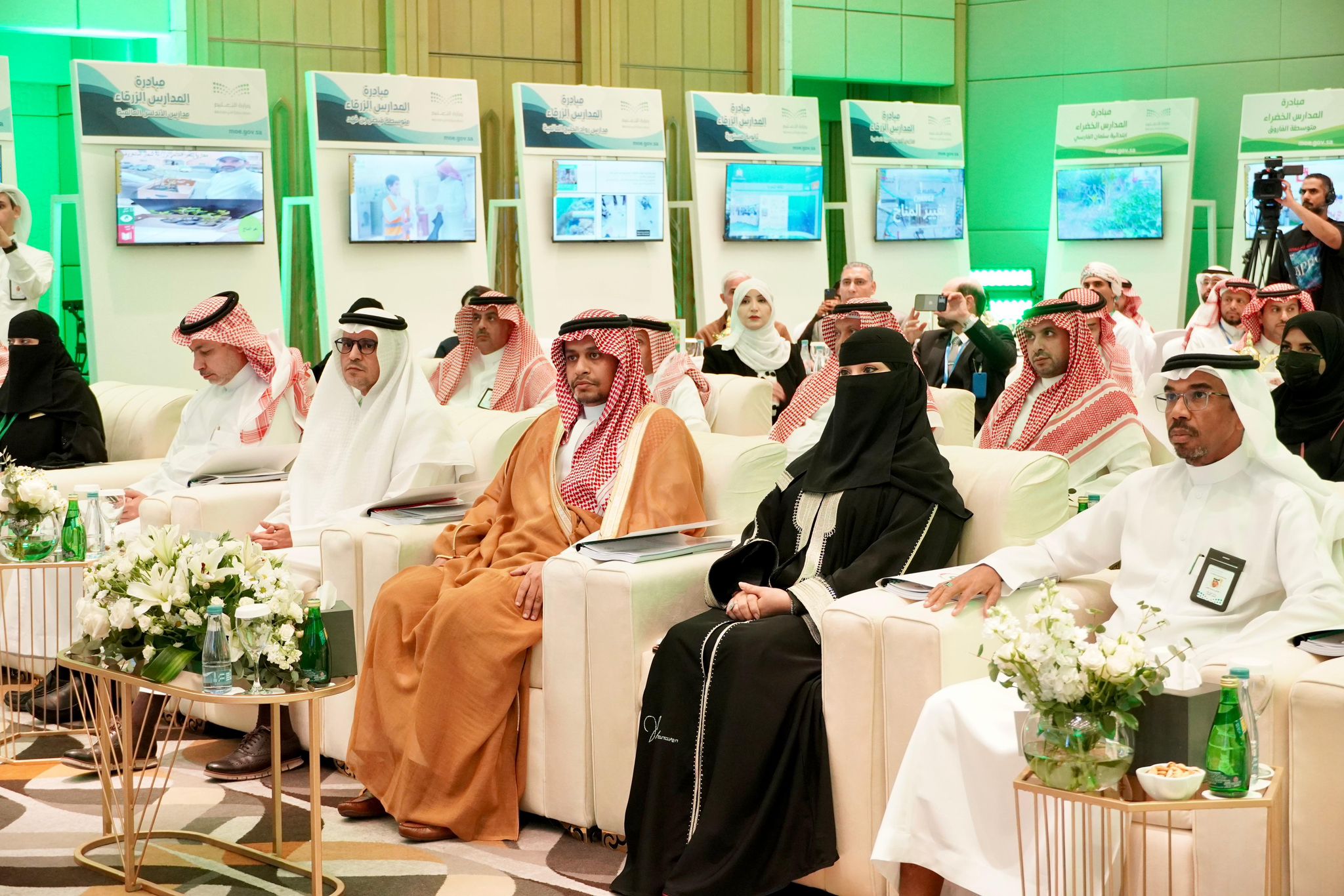 The GASERC organizing an educational workshop on the topic of "Green Schools in the Member States of the Arab Bureau of Education for the Gulf States (ABEGS)"	