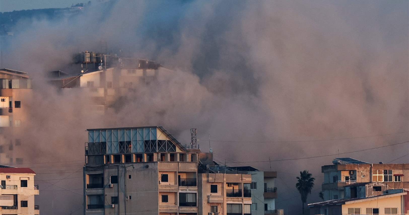 طيران الاحتلال الاسرائيلي يشن غارات عنيفة متتالية على مناطق مختلفة من العاصمة بيروت