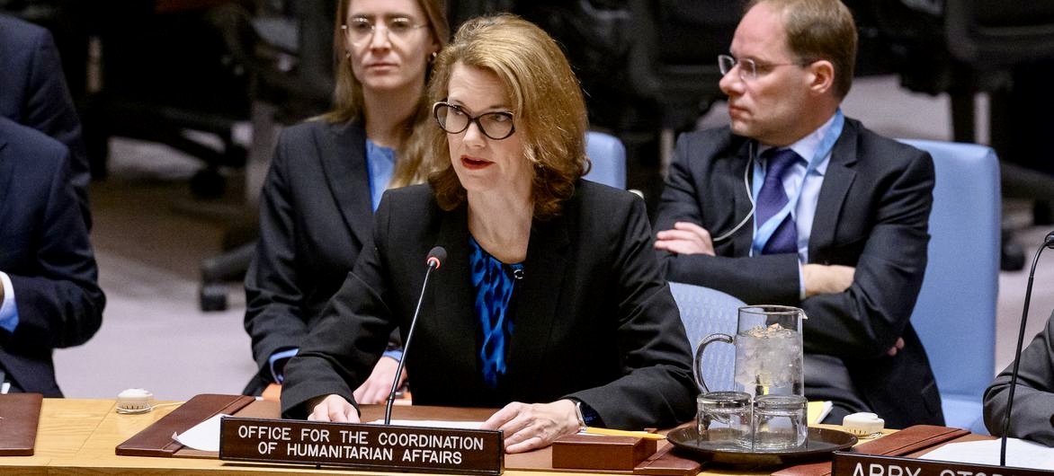 Coordination of Humanitarian Affairs (OCHA) Director of Financing and Partnerships Division Lisa Doughte