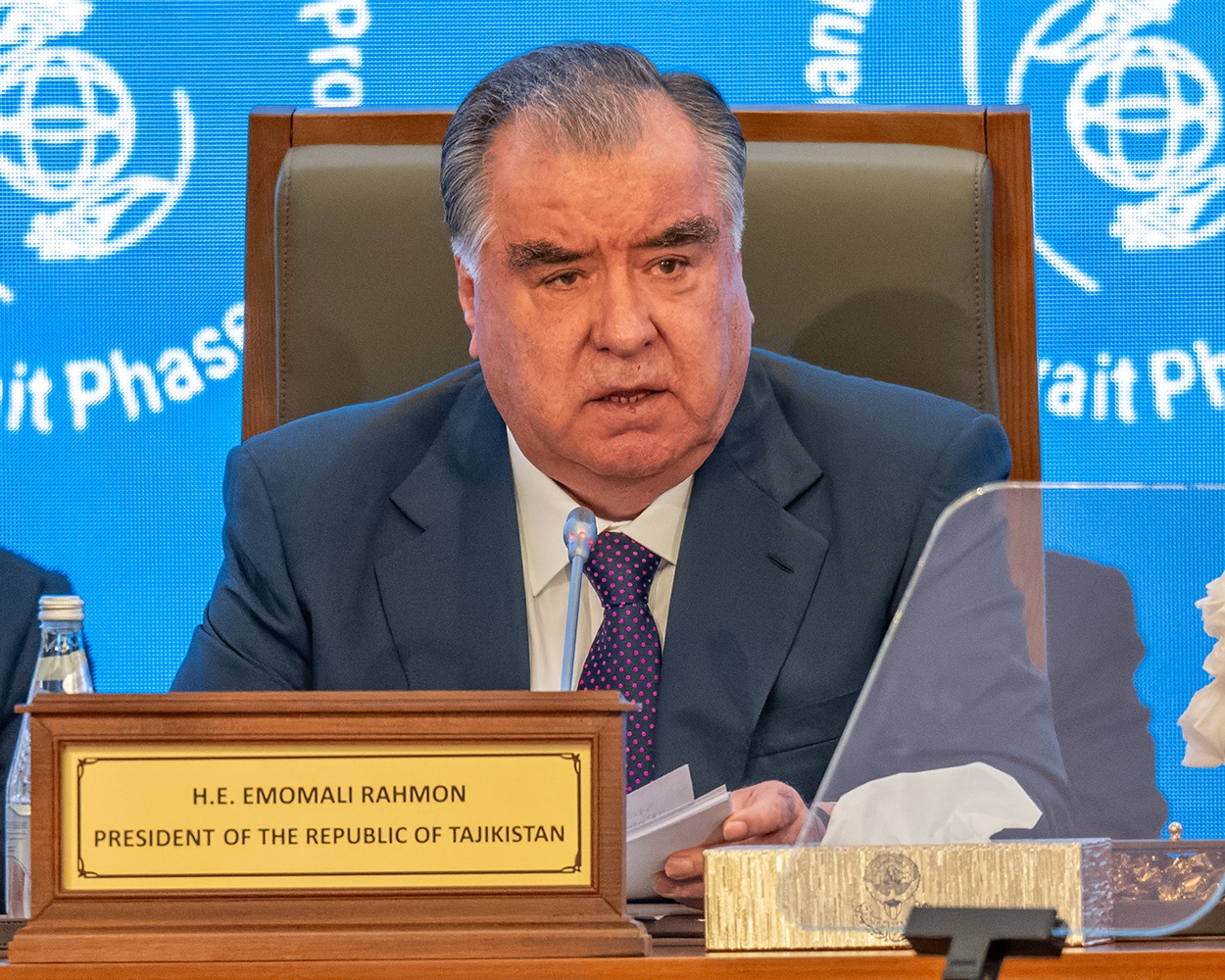 Tajikistan President Emomali Rahmon