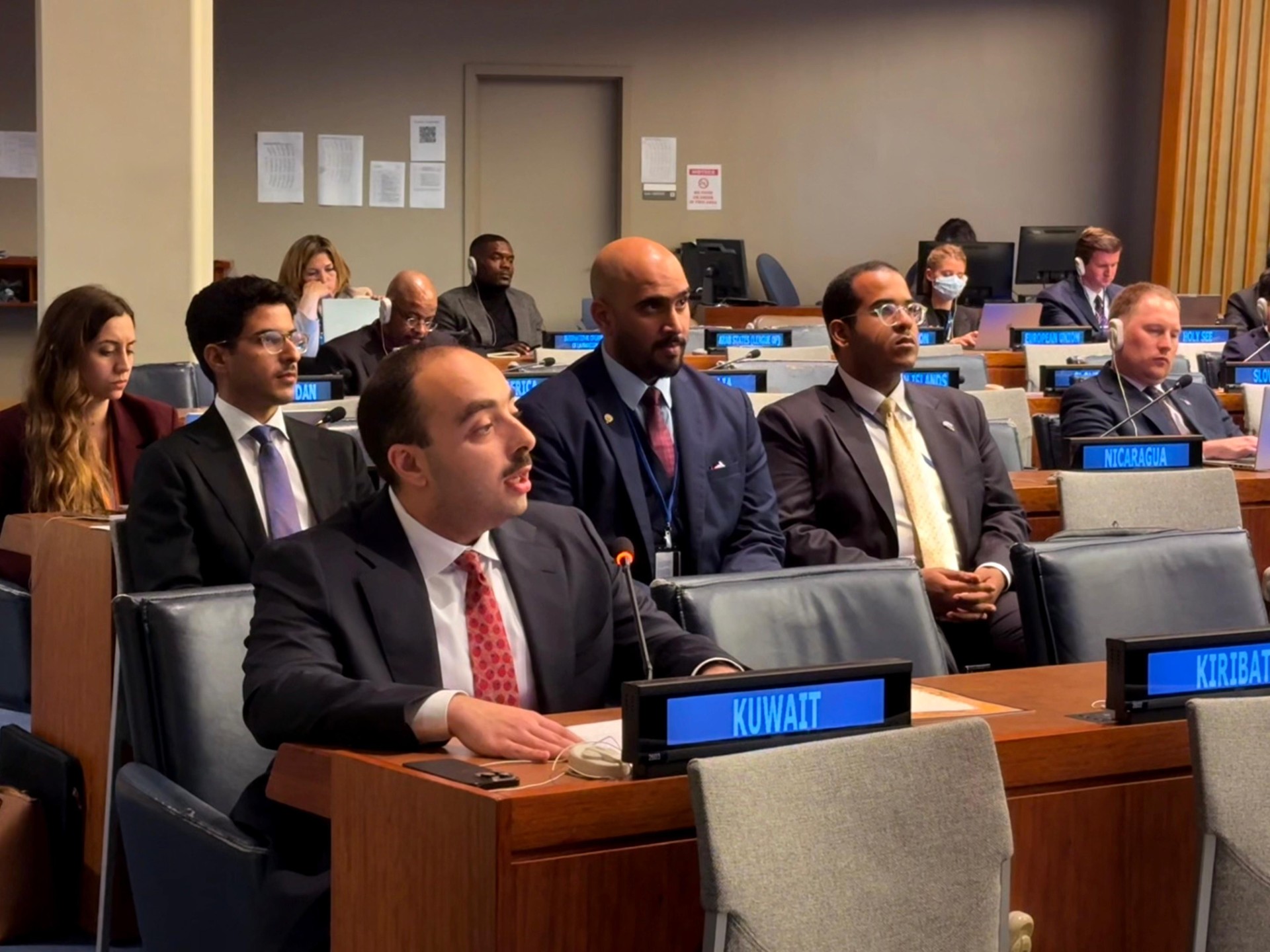 Kuwaiti Diplomatic Attache Mubarak Al-Qamis