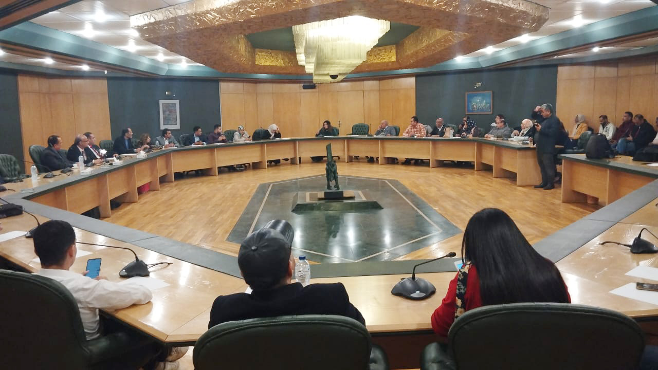 Symposium organized by the Egyptian Press Syndicate