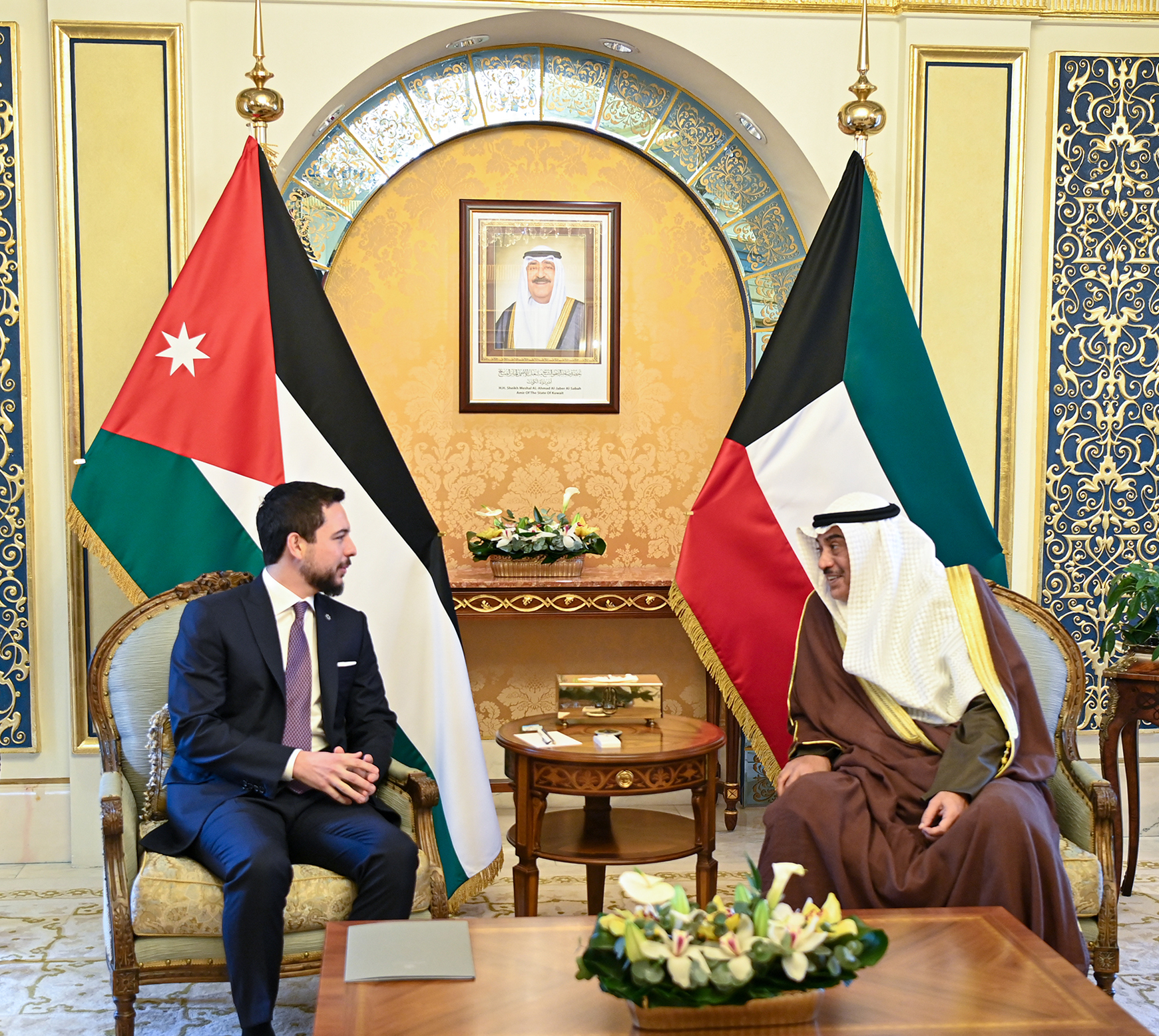 His Highness the Crown Prince received Crown Prince of Jordan on occasion of official visit