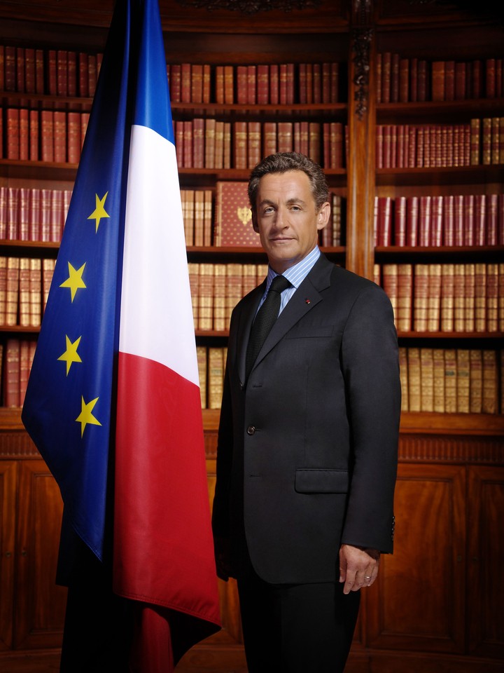 Former French president Nikolas Sarkozy