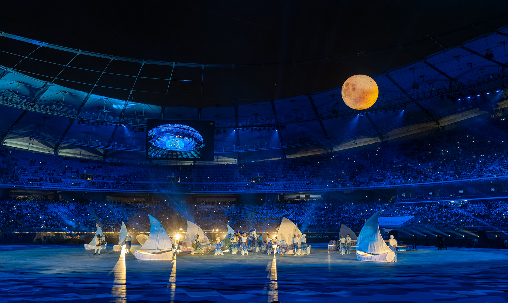 Spectacular opening ceremony showcasind artistic performances