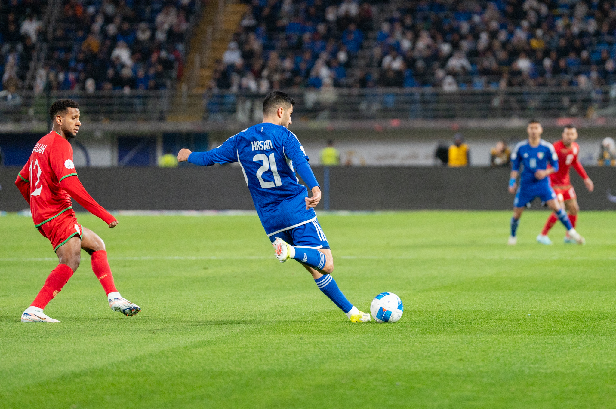 Kuwait draw with Oman 1-1 in opening match of Khaleeji Zain 26 Cup