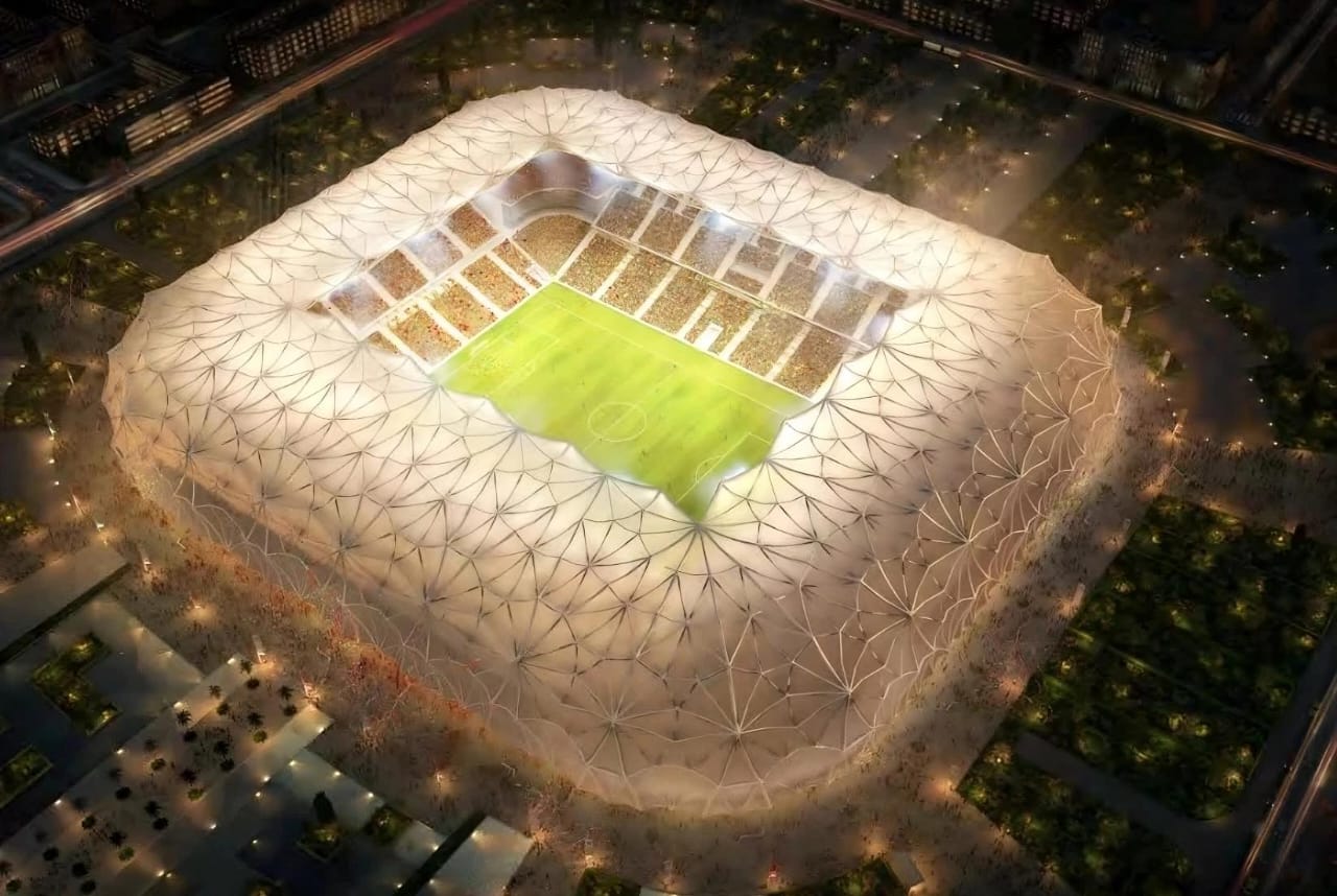 صورة تركيبة لملعب مراكش المرشح لاحتضان مباريات كأس العالم 2030