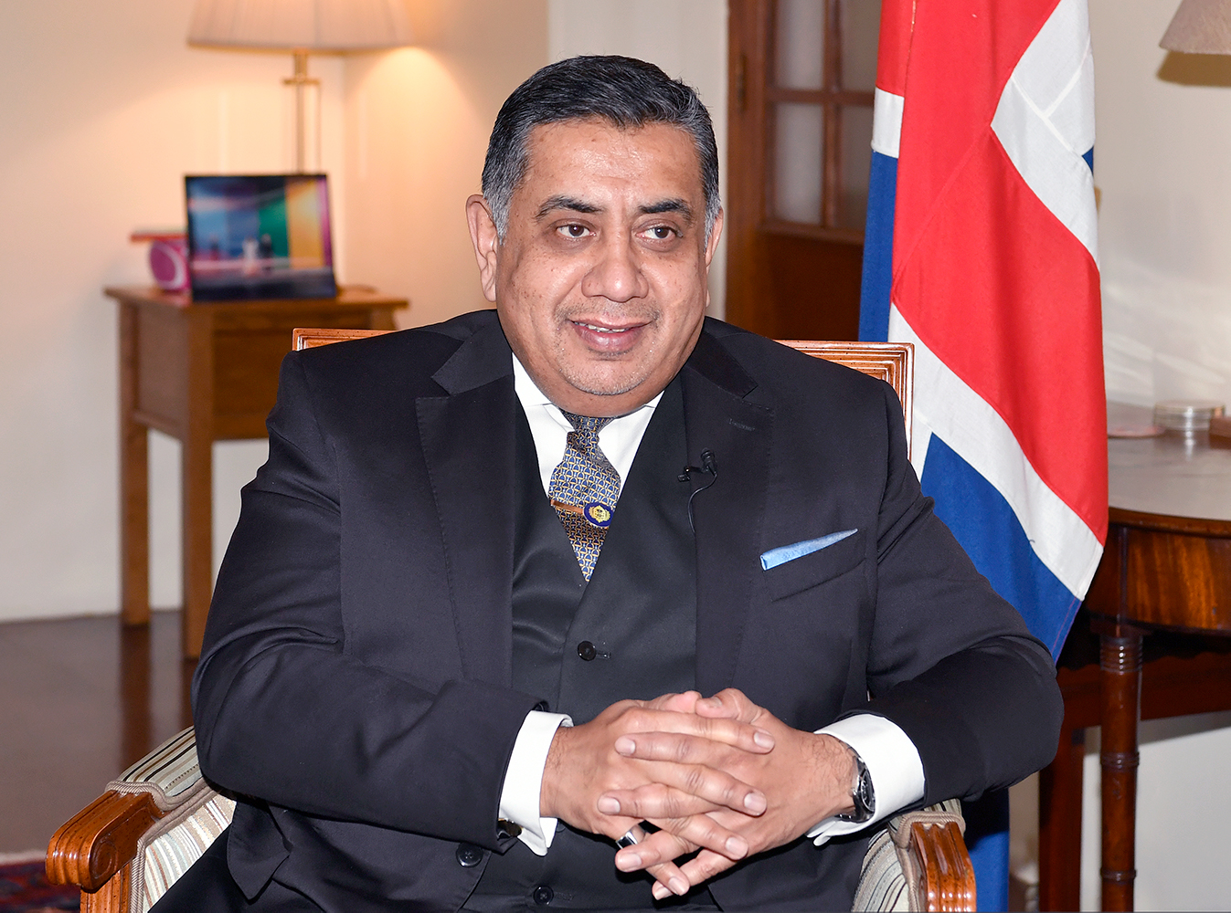 British Minister of State for the Middle East Lord Tariq Ahmad