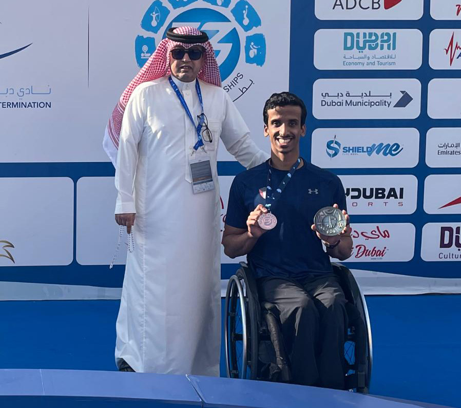 كونا Kuwait team win two more medals at Dubai 2024 World Para Athletics