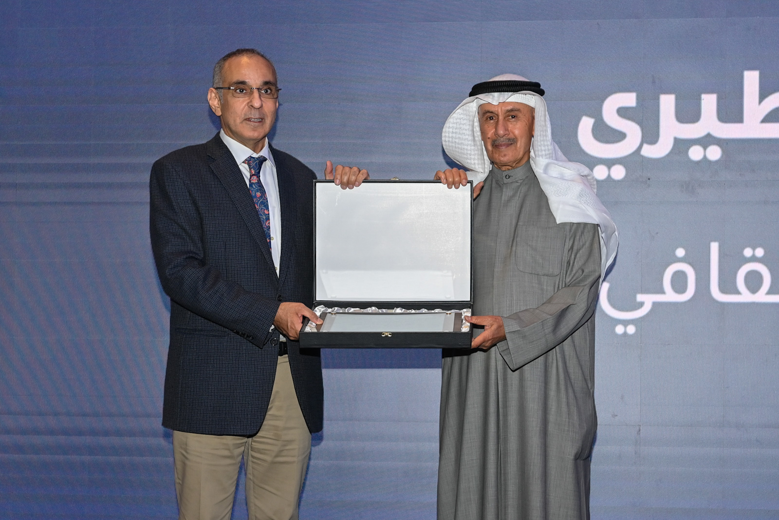 The 29th Qurain Cultural Festival honored Dr. Khalifa Al-Woqian