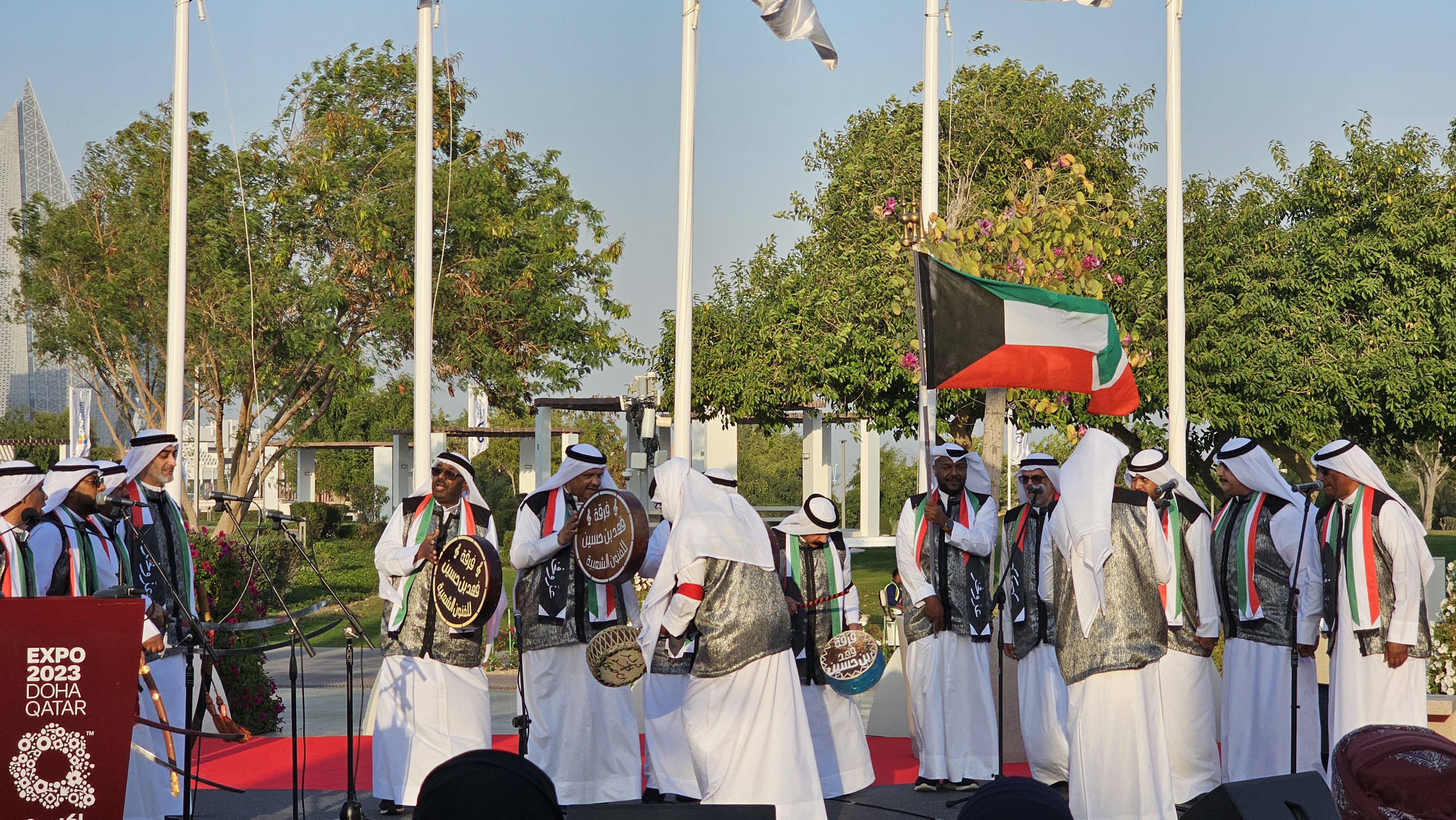 Kuwait pavilion at Doha Expo celebrates Nat'l days