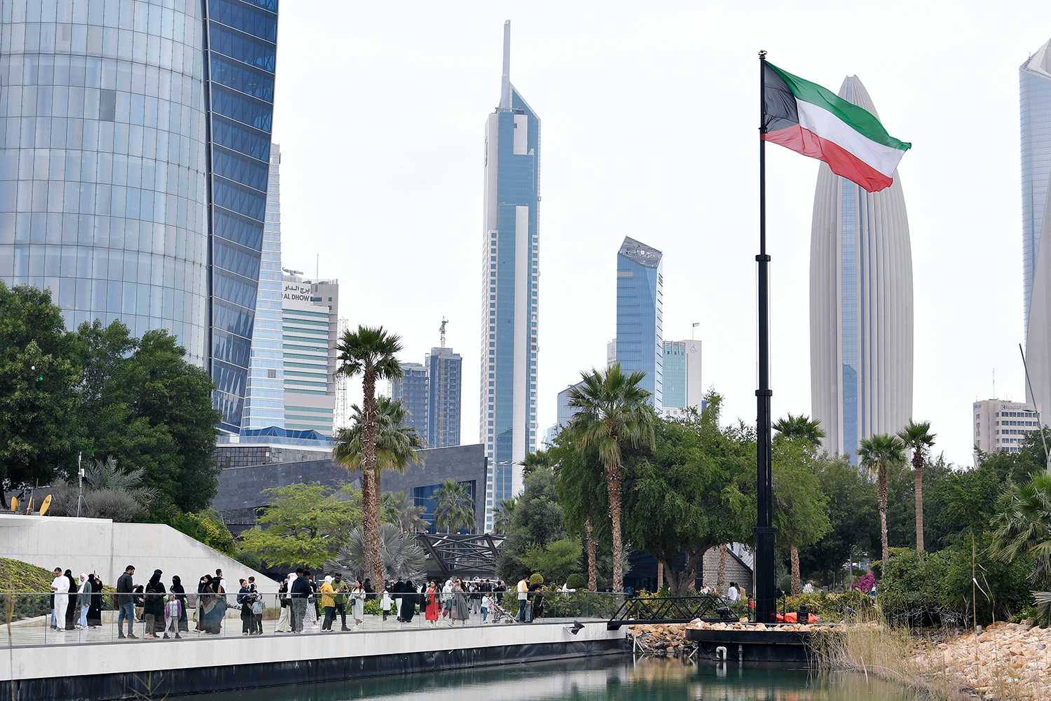 Kuwait's National Day celebrations in Al-Shaheed Park