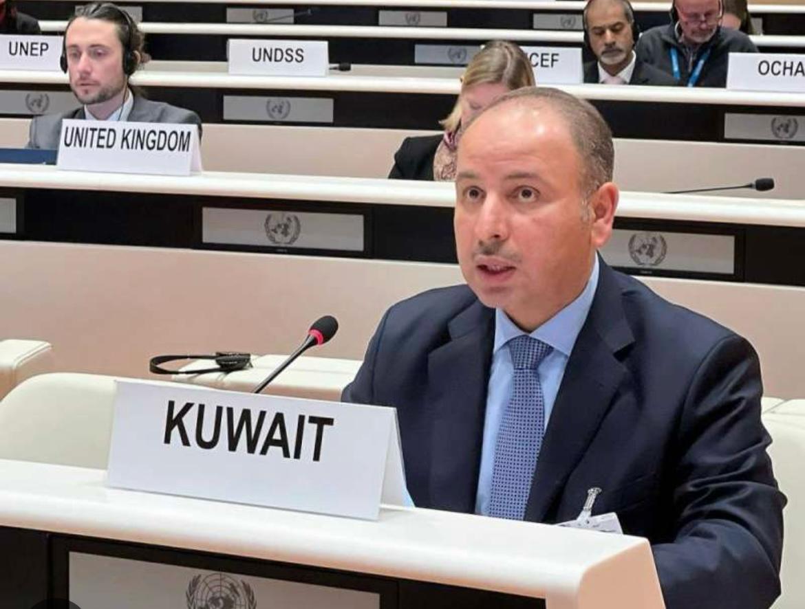 Kuwait's Permanent Representative to the UN and International Organizations Ambassador Nasser Al-Hayen