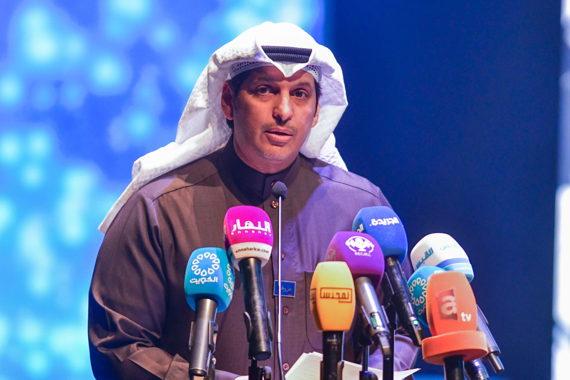 Minister of Information and Culture Abdulrahman Al-Mutairi