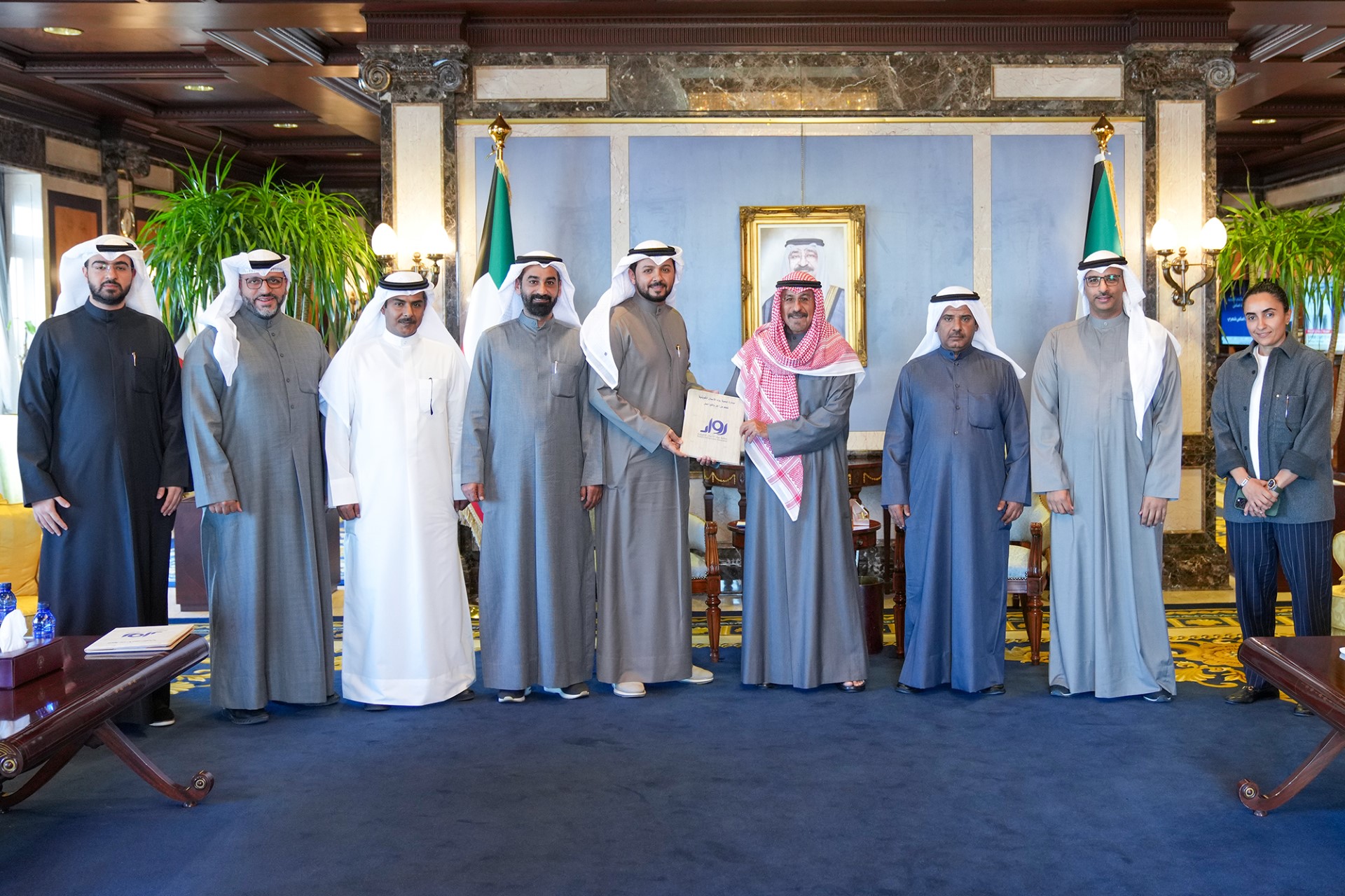 Kuwait PM receives Chairman of Kuwait Entrepreneurship Association