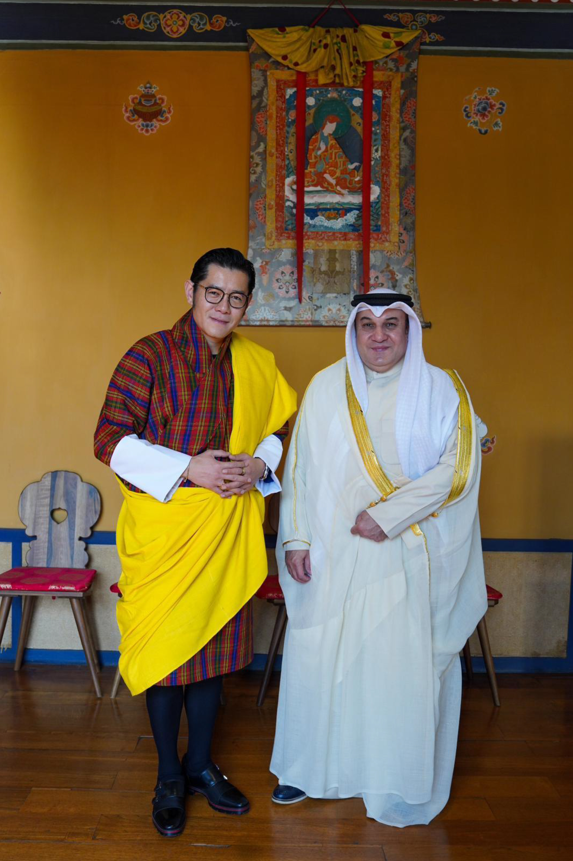 Newly appointed Kuwait Amb. presents credentials to King of Bhutan