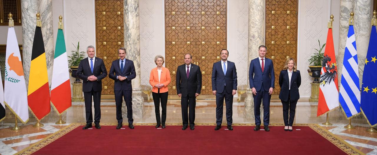Leaders participates in Egyptian-European summit