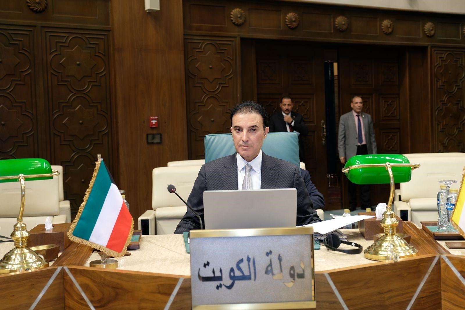 Kuwaiti Permanent Representative to the Arab League of Ambassador Talal Al-Mutairi
