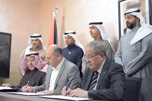 Signature de la convention entre le Croissant-Rouge koweïtien, son homologue jordanien et l’Organisation caritative hachémite.