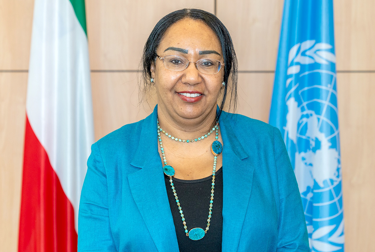 ممثل الأمين العام للأمم المتحدة والمنسق المقيم لدى دولة الكويت غادة الطاهر