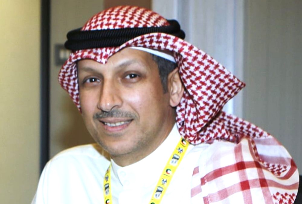 Le secrétaire du Club koweïtien des sports d'hiver, Mechaal Flaiteh.