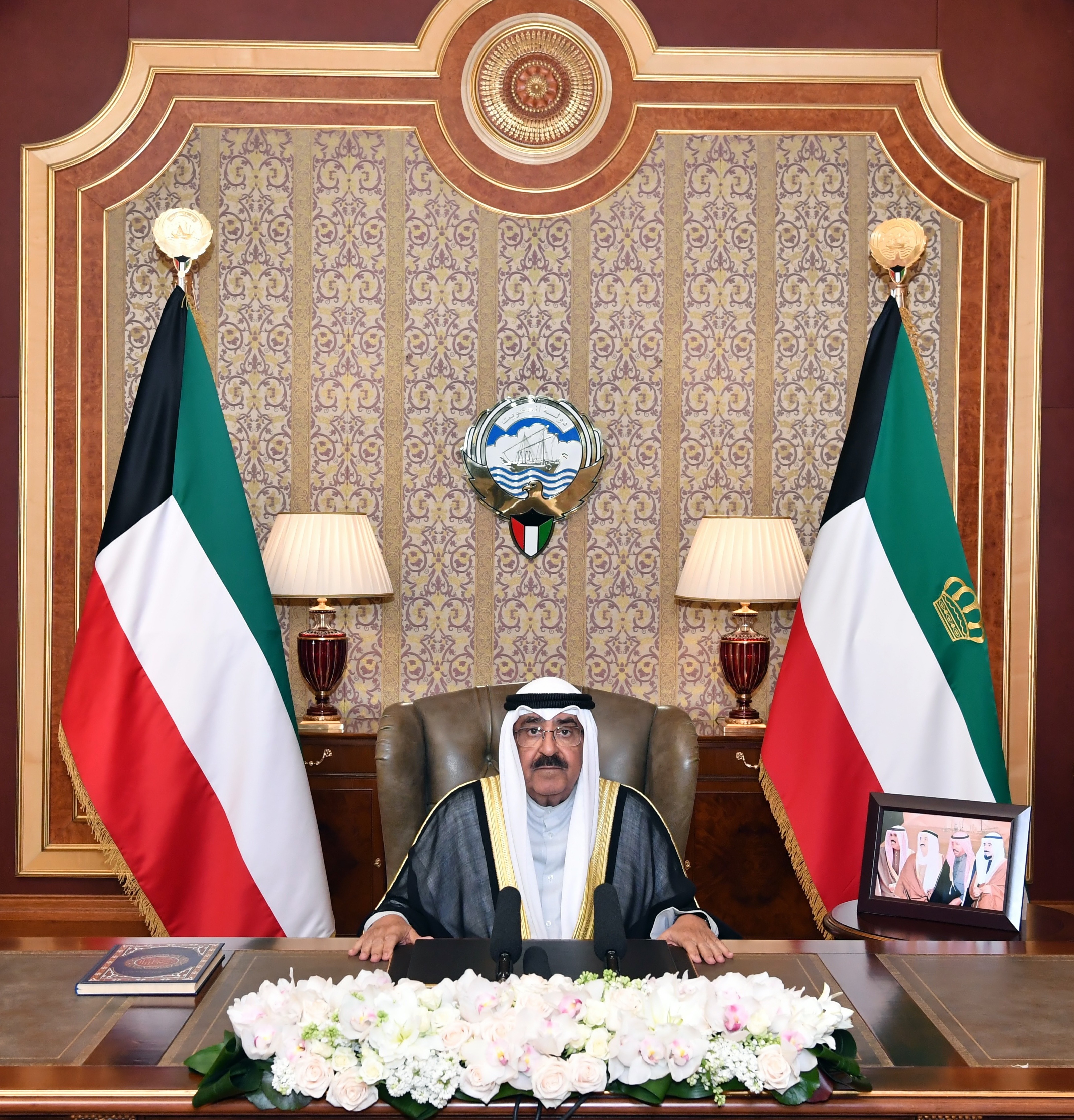 His Highness the Amir Sheikh Mishal Al-Ahmad Al-Jaber Al-Sabah addresses nation on the last 10 days of Ramadan