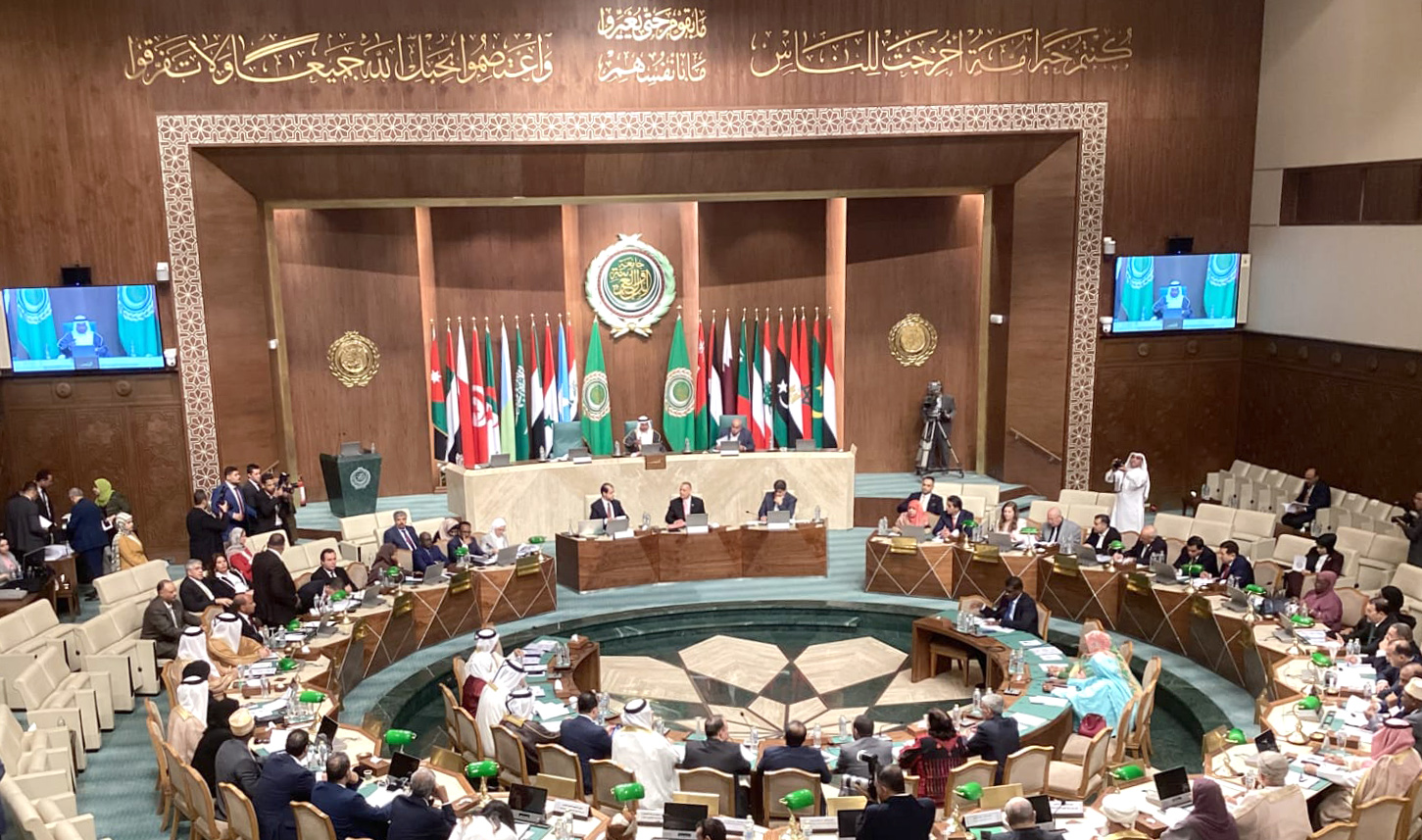 الجلسة العامة للبرلمان العربي لمناقشة تطورات الأوضاع في غزة والاراضى المحتلة