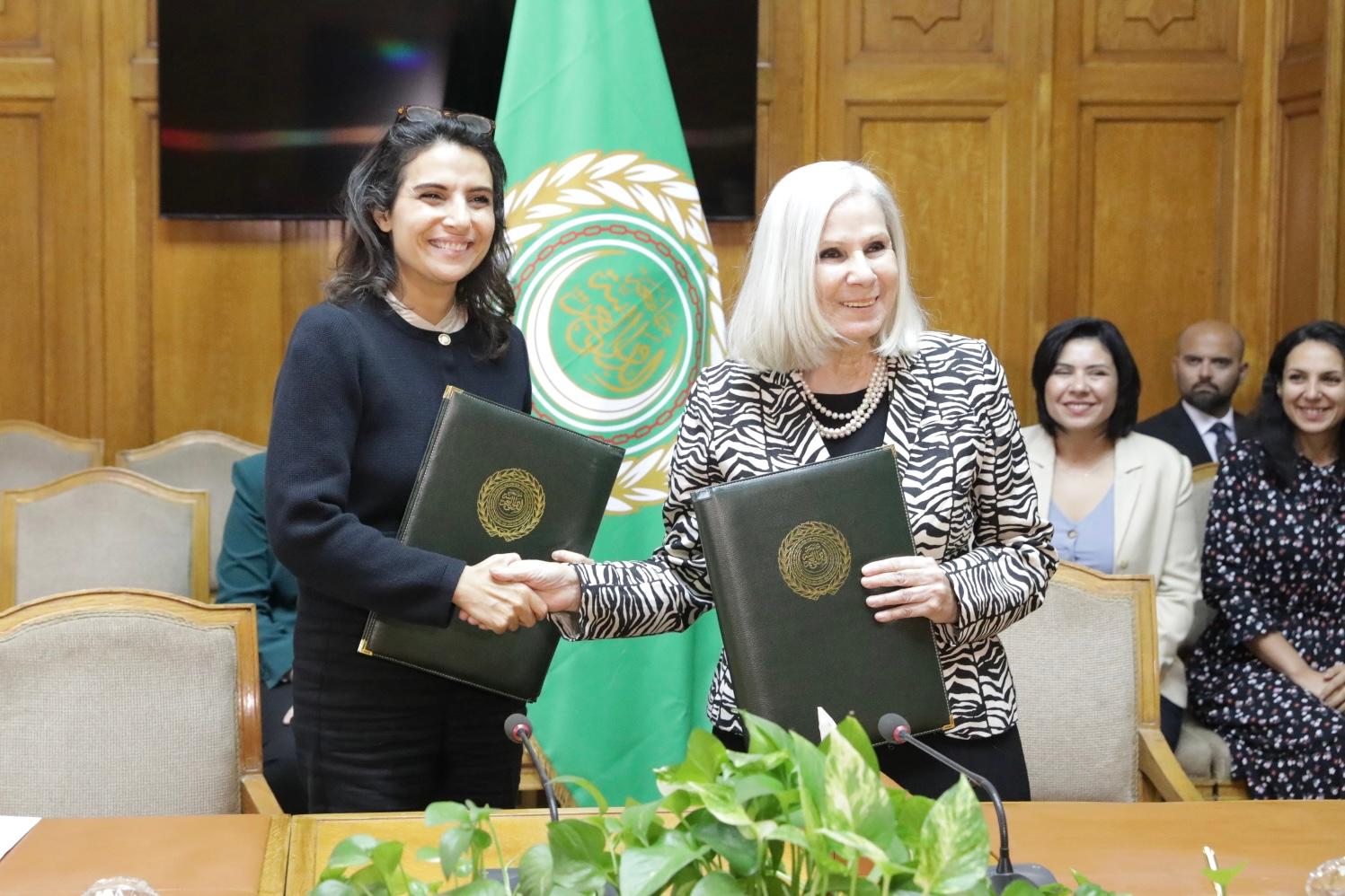 الجامعة العربية توقع اتفاقية تعاون مع المكتب الإقليمي لهيئة الأمم المتحدة للمرأة