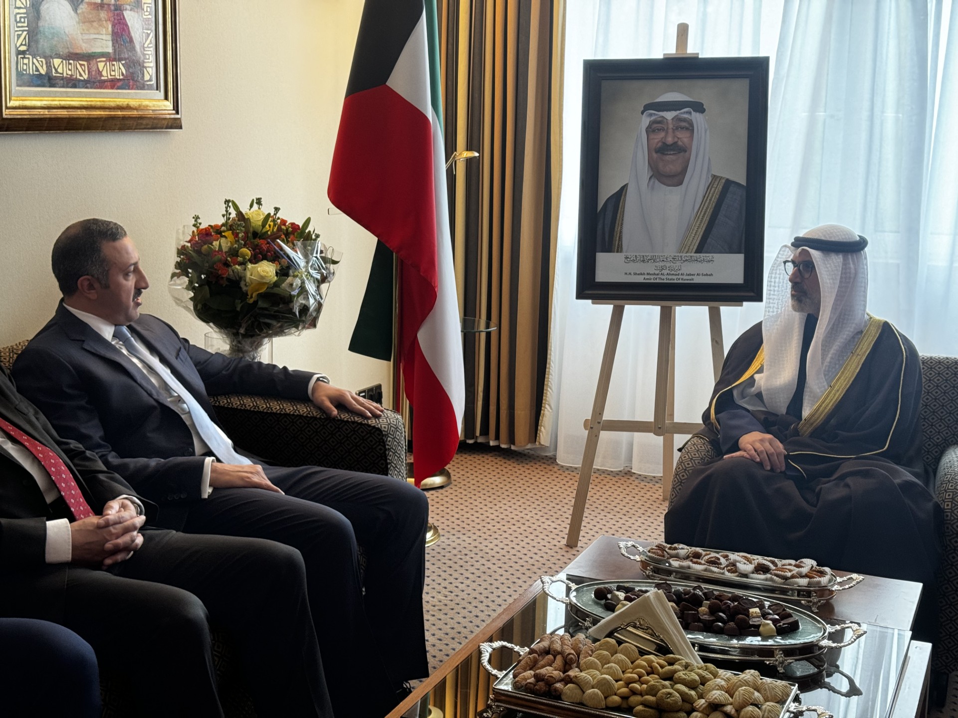 نائب وزير الخارجية يستقبل وكيل (الخارجية) البحرينية على هامش منتدى الأمن الإقليمي والتعاون في لوكسمبورغ