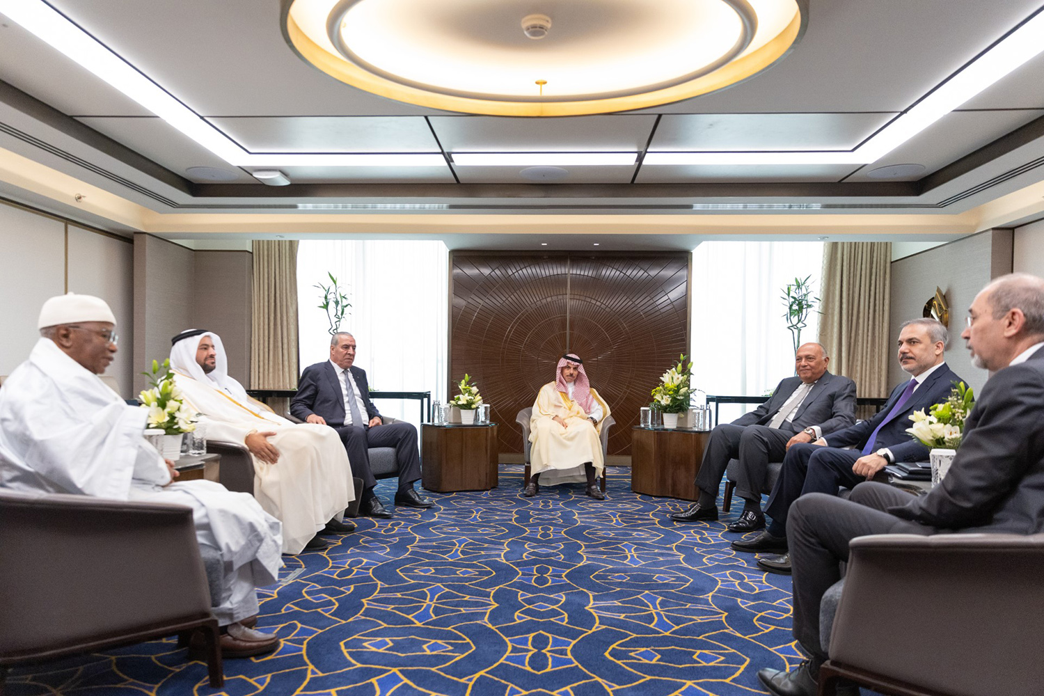 اجتماع اللجنة الوزارية المكلفة من القمة العربية الإسلامية المشتركة غير العادية بشأن التطورات في قطاع غزة