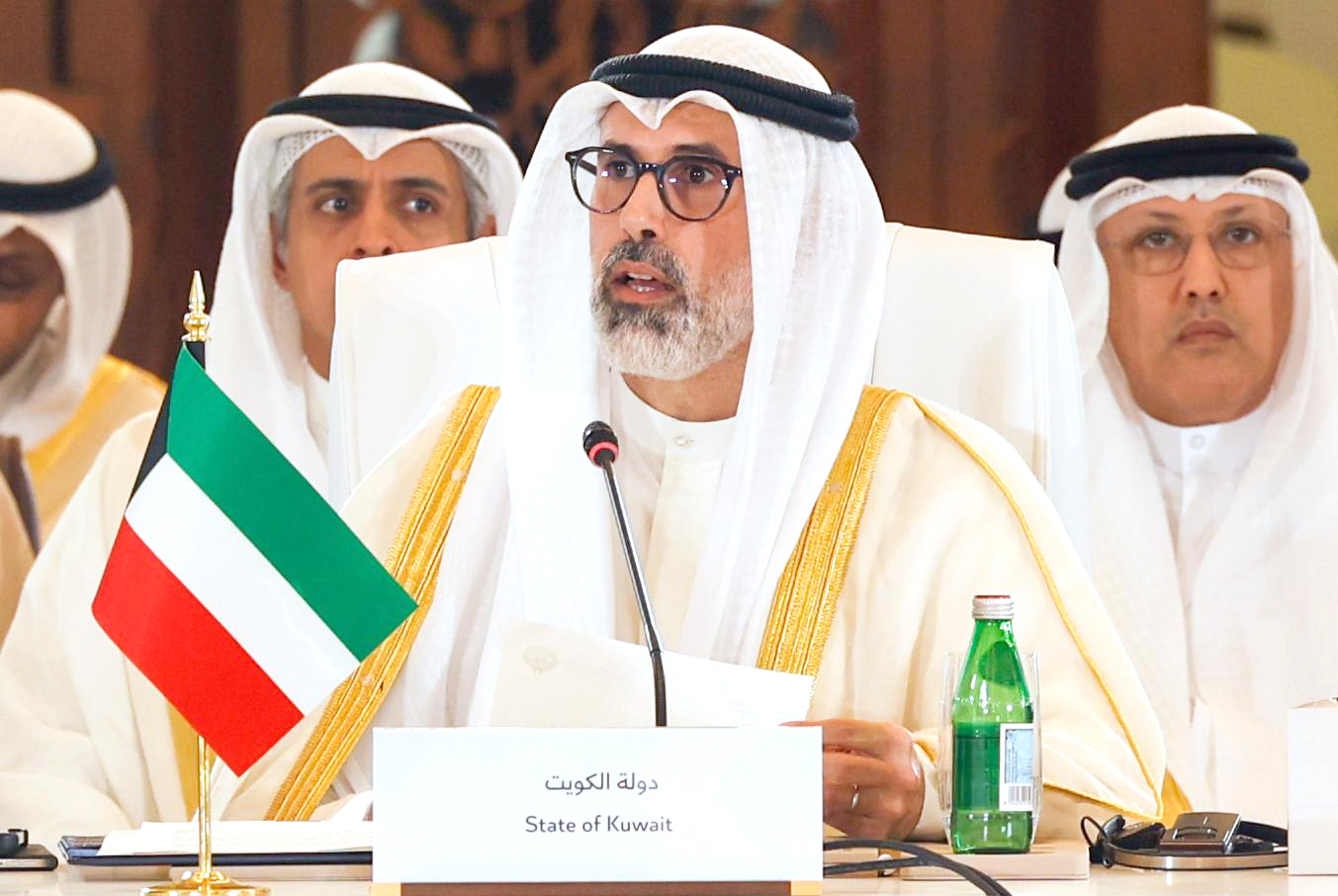 Kuwait's Deputy Foreign Minister Ambassador Sheikh Jarrah Jaber Al-Ahmad Al-Sabah