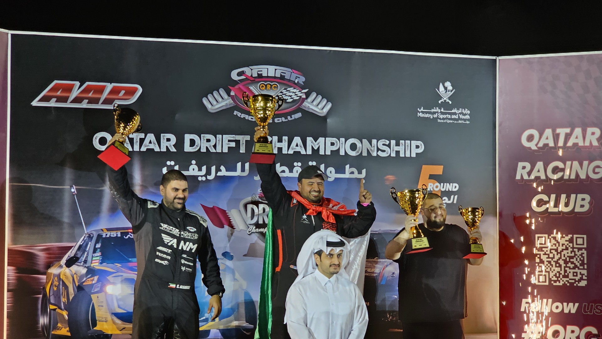 Kuwait's Al-Sarraf ranks second at Qatar Drift Championship