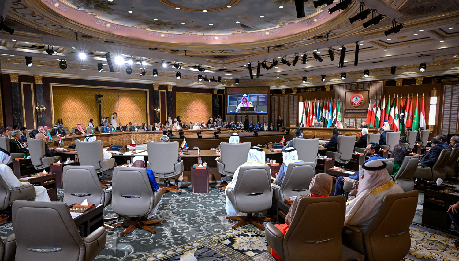 The preparatory socioeconomic council ministerial meeting for the 33rd Arab Summit in Manama