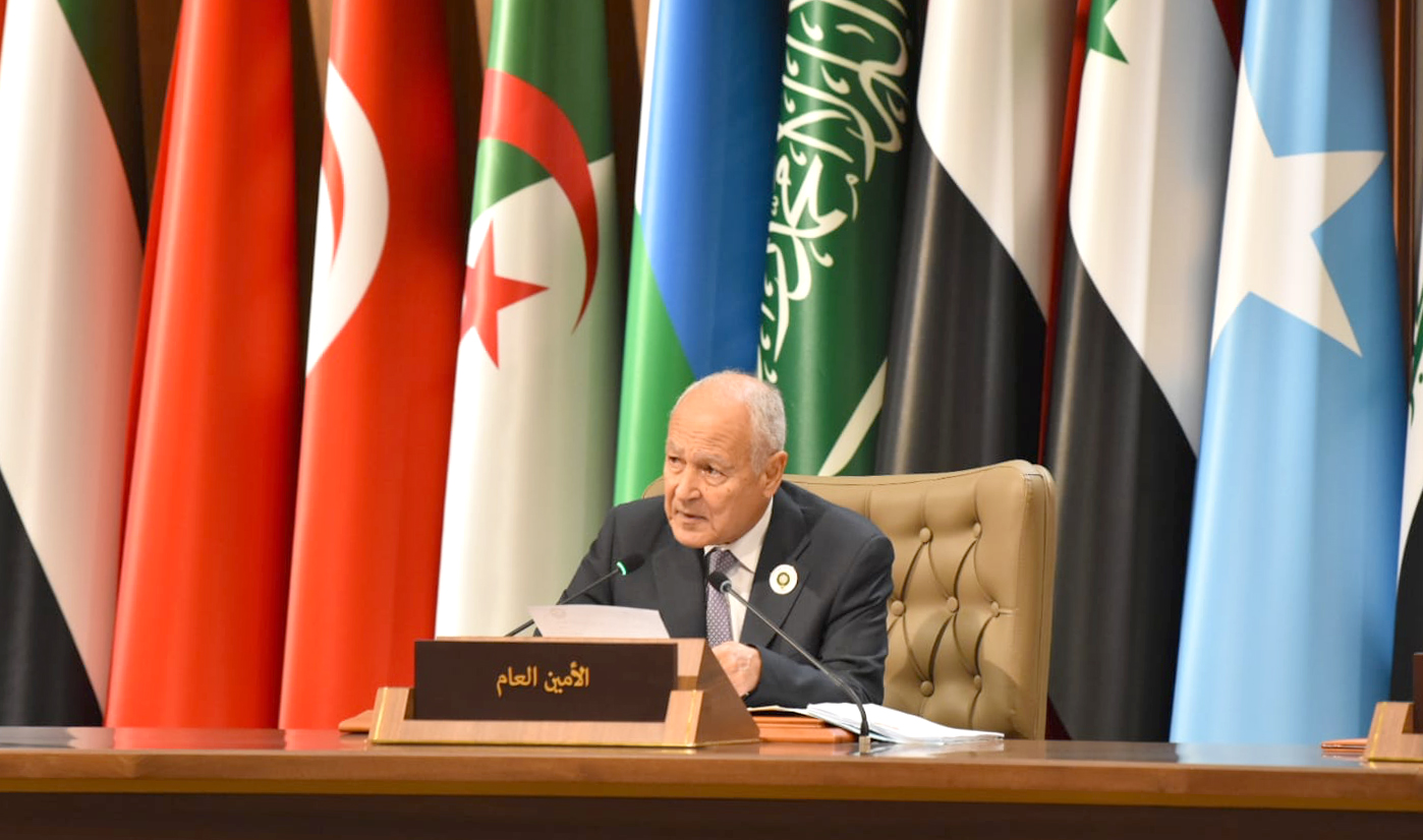 Arab League secretary general Ahmad Aboul Gheit