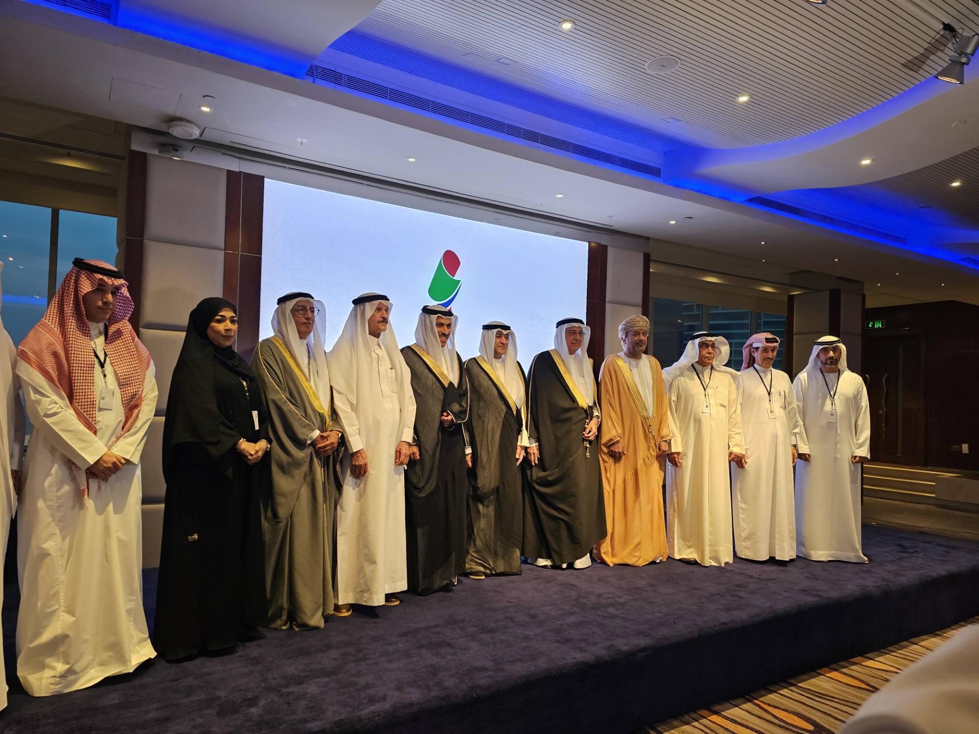 (GCC) Secretary-General Jassem Al-Budaiwi attends launching the new identity of the Gulf Press Union (GPU) in Manama