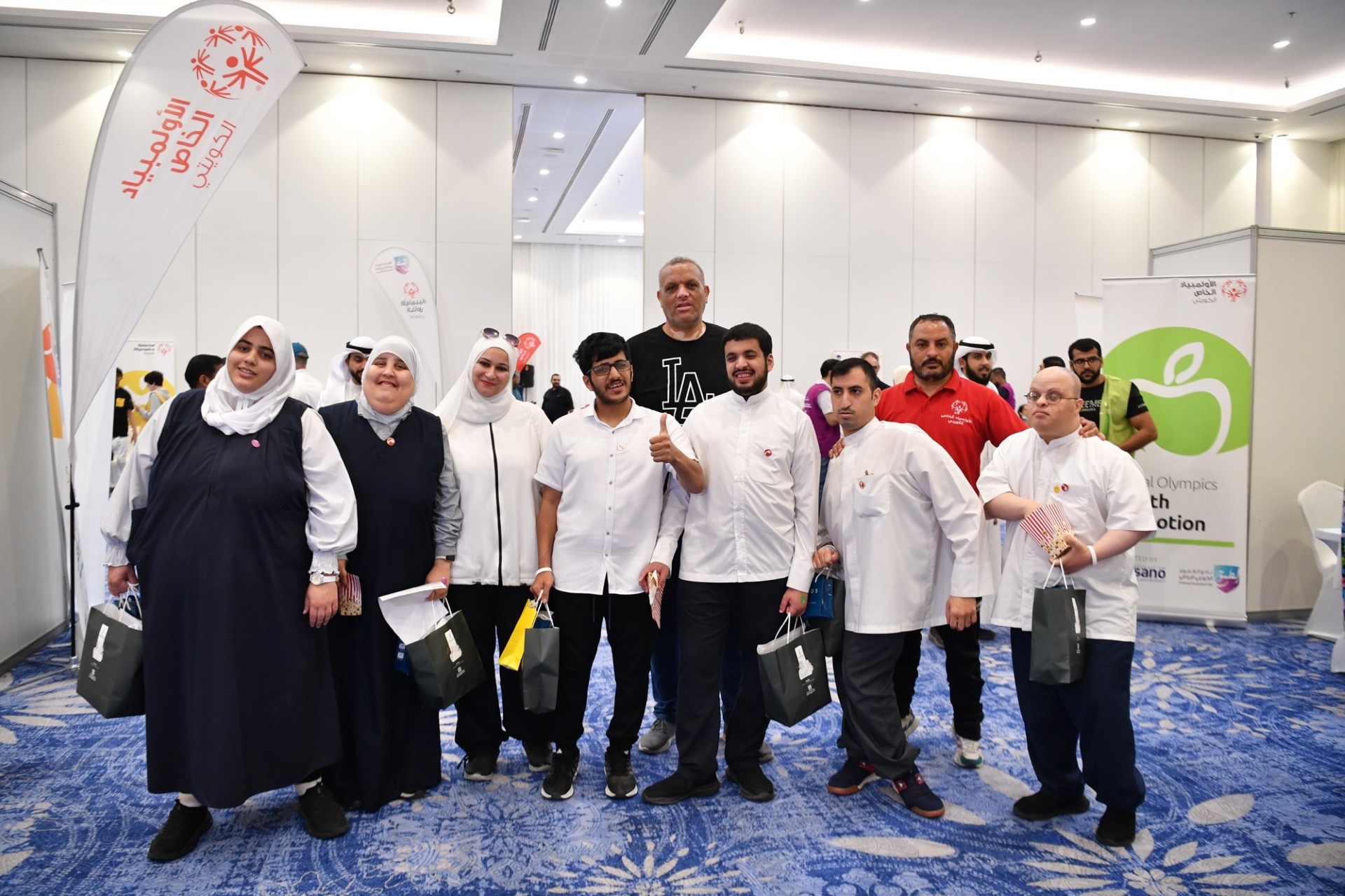 منتسبي المؤسسات والجهات المعنية بذوي الاعاقات الذهنية