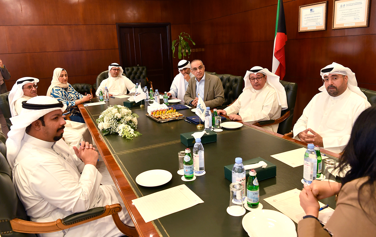 Part of the meeting. 