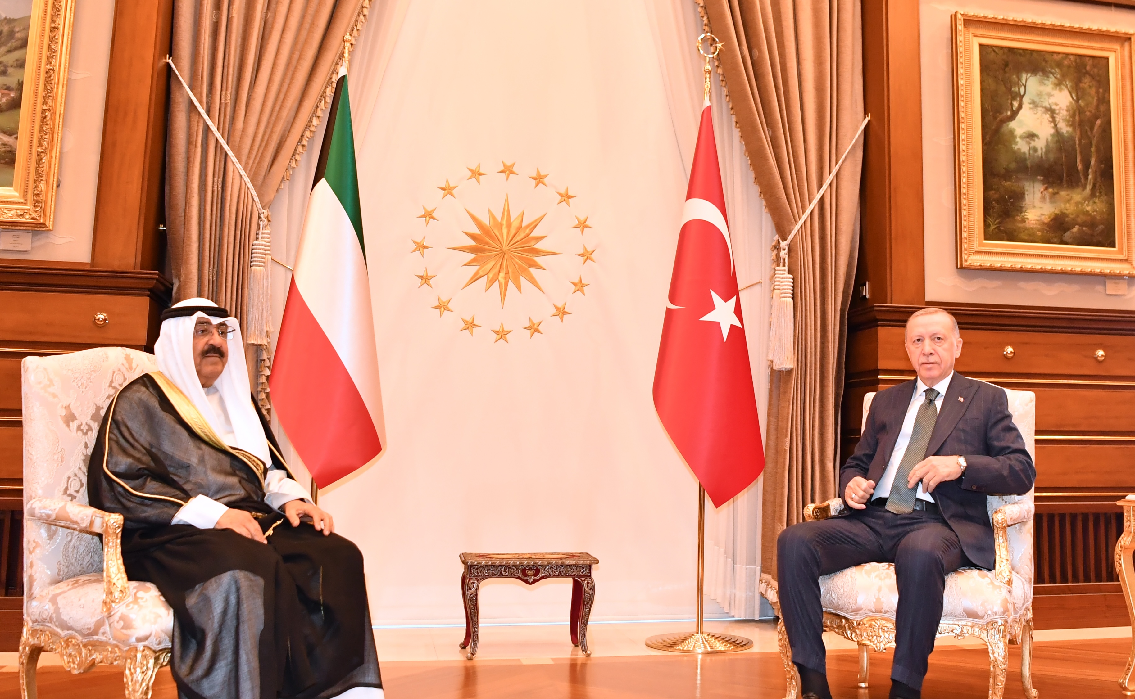 La session des pourparlers officiels entre le Koweït et la Türkiye