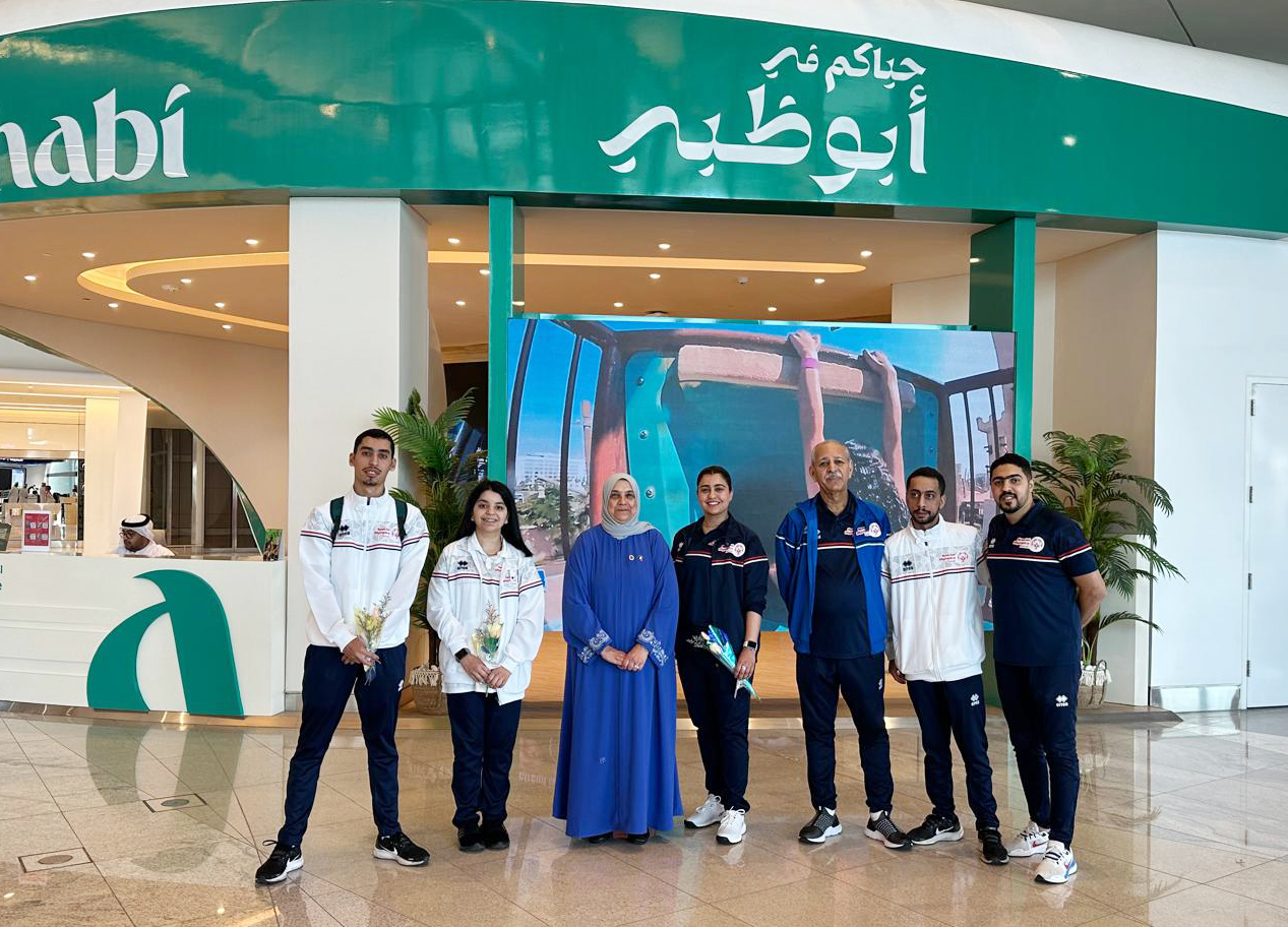 فريق الريشة الطائرة بالاولمبياد الخاص الكويتي يشارك في المسابقة الخليجية بأبوظبي