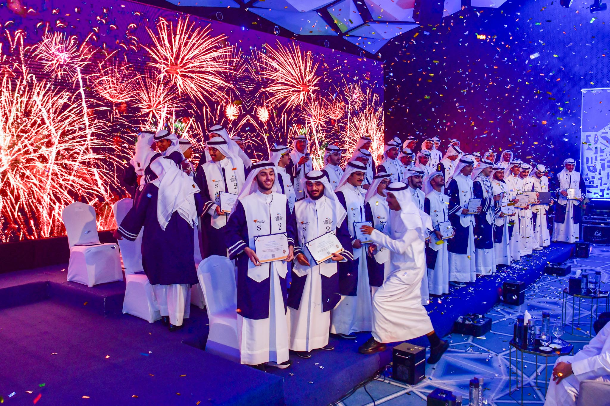 Part of the ceremony