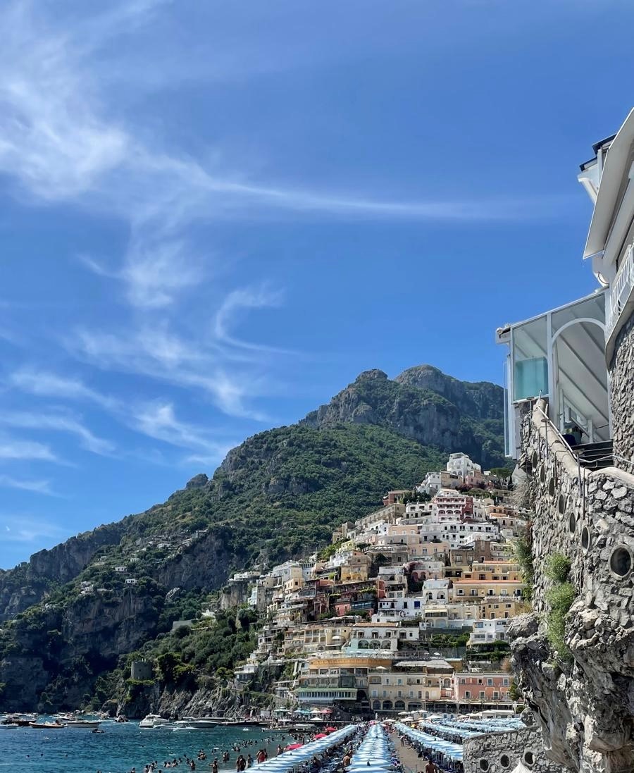 The Italian Amalfi Coast with its breathtaking scenic views