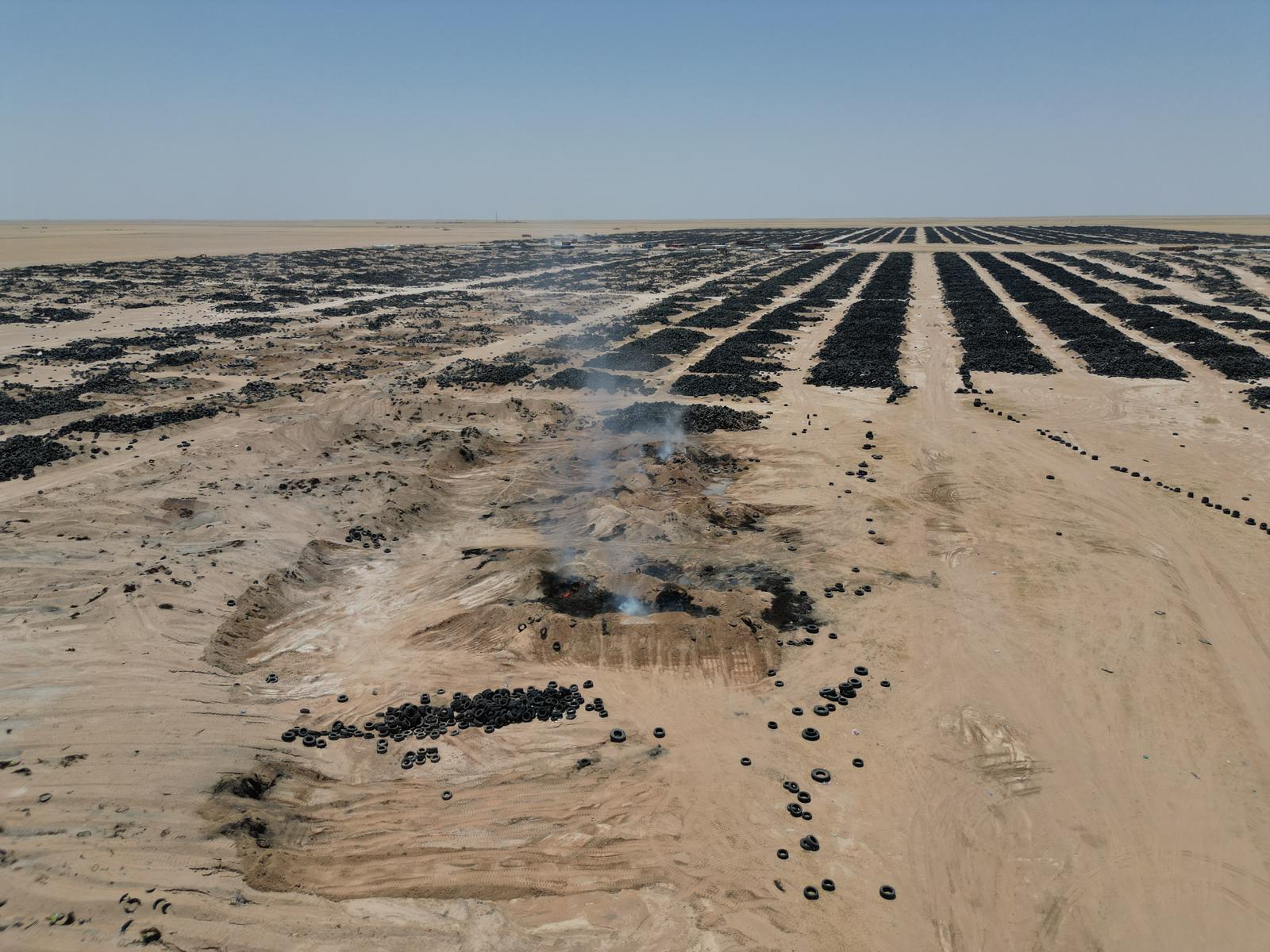 الهيئة العامة تؤكد ضروره التعاون مع الجهات المعنية بالدولة لحل مشكلة اطارات السالمي